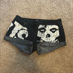 Iron first Misfits denim shorts size 3